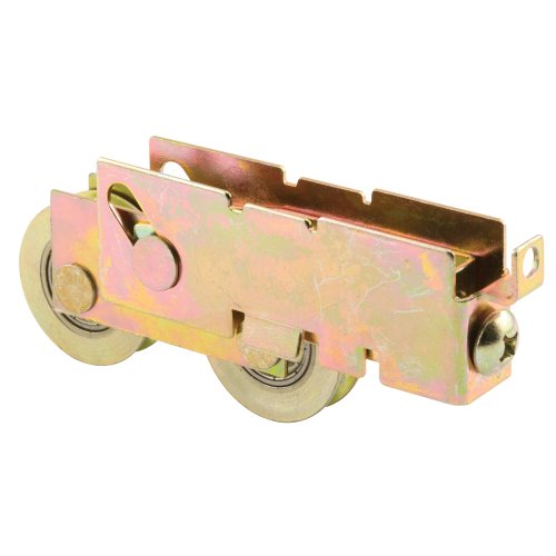 Prime-Line D 1845 1-1/4 In. Steel Sliding Door Tandem Roller Assembly - style: steel