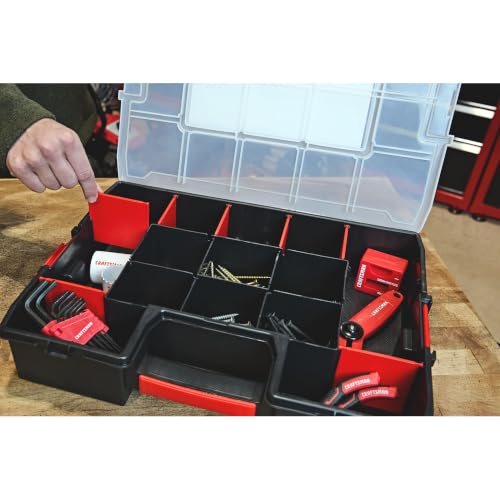 CRAFTSMAN Large Storage Organizer, 15 Compartments (CMST14027) - size: 1 Count (Pack of 1), style: Large Organizer