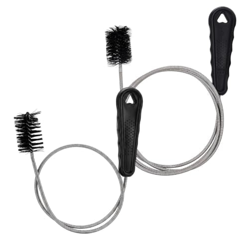 Flexible Drain Brush, 48" & 17.7" Long Pipe Cleaner for Sinks