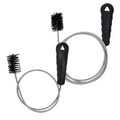 Flexible Drain Brush, 48" & 17.7" Long Pipe Cleaner for Sinks