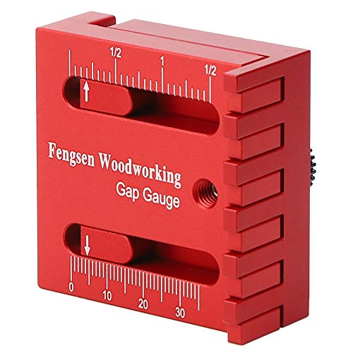 Depth Measuring Ruler Woodworking Mini Gaps Gauge Aluminum Alloy Line Marking Gauge Depth Measuring Ruler