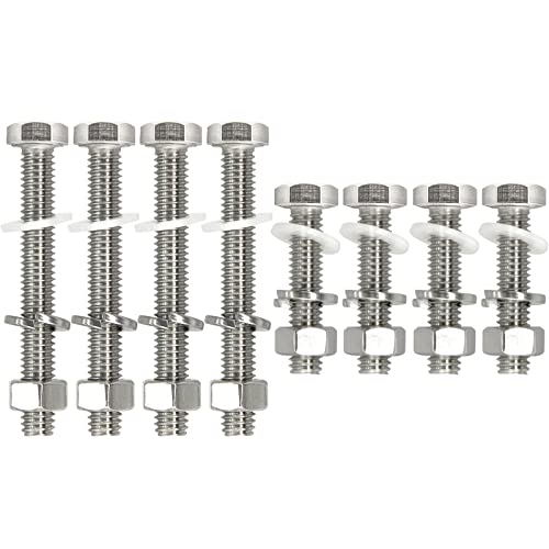 8 PCS 304 Stainless Steel Post Attachment Kit