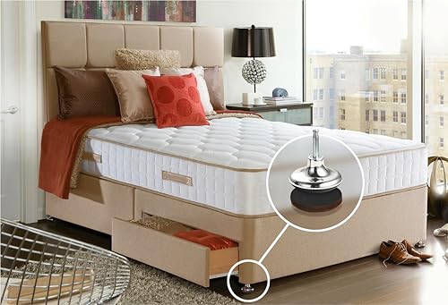 GorillaPads Non Slip Furniture Pads/Floor Grippers (Set of 16 Grips) 2 Inch Round Floor Protectors for Under Furniture, Black, CB144-16 - size: 2" Round 16 Pack