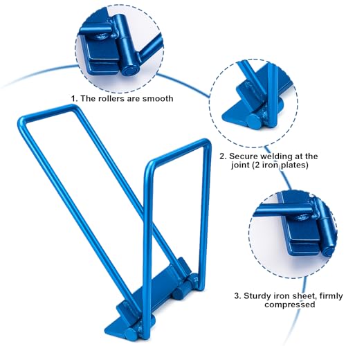 LIHAISHENG Heavy-Duty Eaves Seam Locker Tool, 6.3" x 12.6" Drip Edge Hemming Bender for Standing Seam Metal Roofs, Clean Fold Crimping Tool for Roofers & Sheet Metal Pros, LHS-AAA