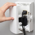 Outlet Cover BOX Baby Proofing (1-Pack) Patented Dual-Lock for Much Better Toddler Proofing, Easy Operation, Simple 3 Step Install with Included Screws. Provides Extra Space Inside for Plugs,Adapters
