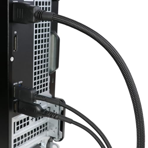 25ft PET Expandable Braided Cable Sleeve 1/4inch(6mm) Pet Braided Cable Sleeve for Audio Video Device Wire Automotive Wire (Black) - color: Black, size: 6mm"(1/4 inch)