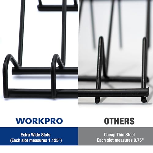 WORKPRO 2-Pack Plier Organizer Rack, 20 Slots Tool Drawer Organizer