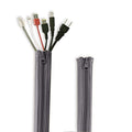 StangH Flexible Cable Management Sleeve kit, 39 Inches, 2 Pieces -Grey - color: Grey, size: 39"L x 3.5"W-2PACKS