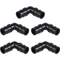 SharkBite 3/4 Inch Poly Expansion 90 Degree Coupling for PEX-A Pipe, Made in the USA, Pack of 5, Plastic Plumbing Fittings, Plastic Elbow Coupling for PEX-A Tubing, UA256A5 - size: 3/4 in., 5 Pack