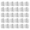 30 Pack Satin Nickel Door Hinges 3.5 inch Brushed Nickel Hinges Rounded 5/8" Radius Corners Bedroom Residential Standard Indoor Door Hardware Hinge - size: 30 Pack