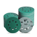 5 Inch 8 Hole P400 Grit Zirconia Wet Dry Sanding Discs - 50 Pack - size: 400 Grit