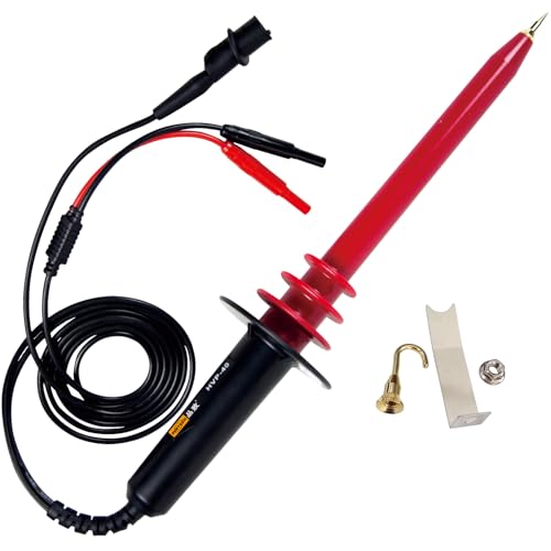 PINTECH High Voltage Probe for Multimeter, 40kV Multimeter Probe 1000:1