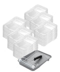 Bates- Paint Tray Set, 9 Inch, 62 pcs, 1x 9 Inch Paint Tray Liners, 60x Disposable Plastic Liners & 1x Roller Frame - size: 62 pcs