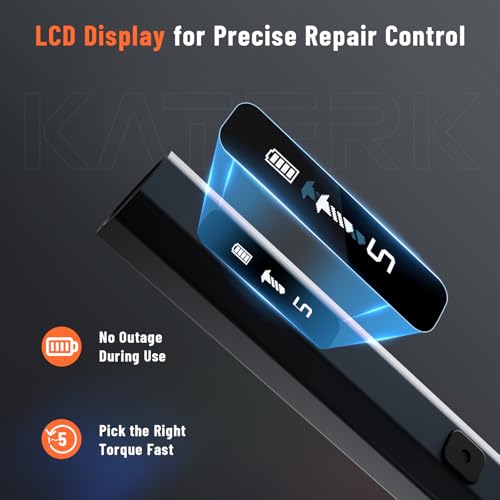 KATERK Electric Screwdriver, 500mAh Mini Electric Screwdriver