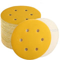 320 Grit Sanding Discs 6 Inch, Hook and Loop Sandpaper for Orbital Sander, Professional for Automotive and Woodworking, 100 Pack - style: 320 Grit