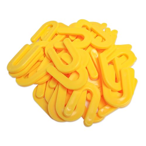 200 Horseshoe Tile Spacers, 3/16-Inch U-Shaped Plastic Spacers for Tile Leveling System Floor Wall Installation - size: 3/16"-200 Pcs