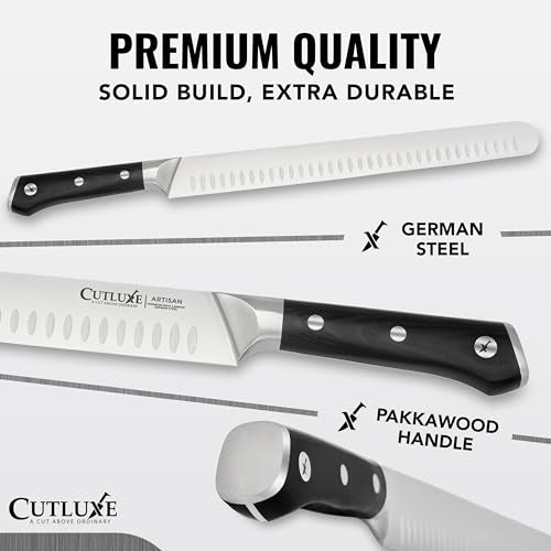 Cutluxe Brisket Knife, 12" Carving & Slicing Knife for Meat & BBQ - size: Brisket Knife