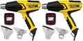 Wagner Spraytech 0503070 FURNO 700 Digital Heat Gun, 2 Nozzles & Temperature Setting Ranging 125áµ’F to 1300áµ’F, Electric Heat Gun for Paint Removal, Bending PVC, Crafts and More (Pack of 2) - size: FURNO 700 (Pack of 2)
