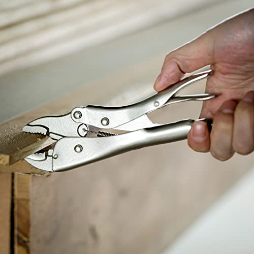 Mr. Pen- Locking Pliers, 7 Inch, Curved Jaw