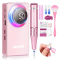 SAVILAND 50000RPM Electric Nail Drill Professional Kit for Acrylic Nails - color: 1-light Pink