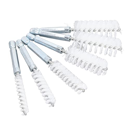 6Pcs Nylon Bore Brush Set, Drill Brush Attachments for Cleaning