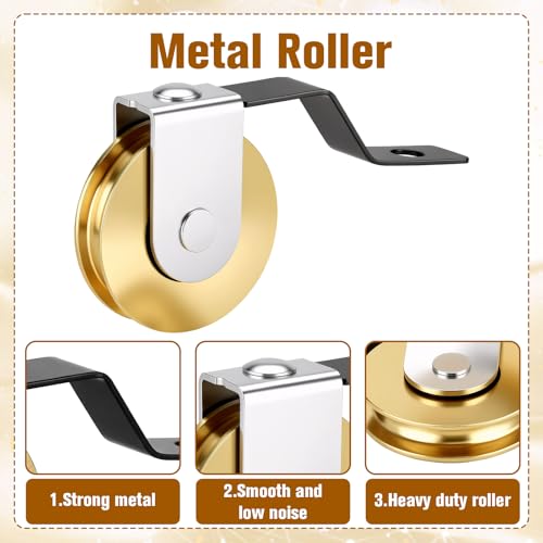 4 Pack Sliding Screen Door Rollers, 1 Inch Screen Door Rollers Replacement