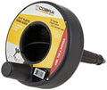 Cobra 84250 84000 Drum Auger, for Use with Most Sink, Shower and Tub Drains,Black , 1/4 in X 25 Ft