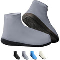 Rain Shoe Covers Waterproof Reusable Galoshes Overshoes - color: Grey, size: XX-Large