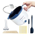 Ksedcon Electric Wax Melting Pot for Candle Making with Pouring Spout - size: wax melting pot kit 6pcs