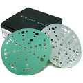 Serious Grit - 6-Inch 49-Hole P150 Grit Sanding Discs - 50 Pack Box - size: 150 Grit