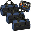 Sanwuta 3 Pack 16 Inch Tool Bags, Classic, Blue - color: Blue, size: 16 Inch, style: Classic