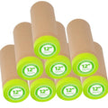 Tangibay Pre-Taped Masking Paper for Painting - 12 inch x 50 feet Tape and Drape Painters Paper, Paint Adhesive Protective Paper Roll for Covering Skirting, Frames, Cars and Auto Body (8 Rolls) - size: 8 Rolls: 12"