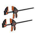 JORGENSEN E-Z Hold 2-Pack 24" 800LBS Heavy Duty Woodworking Bar Clamps - size: 24 inch