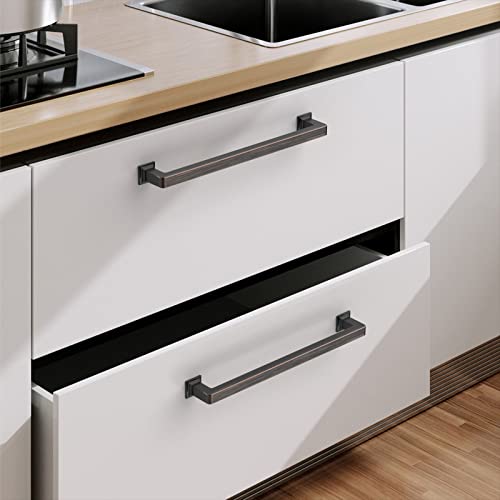 9BUILD 10 Pack 7.5 Inch Oil Rubbed Bronze Cabinet Pulls,Kitchen Hardware - color: Oil Rubbed Bronze, size: 7.5"/192MM Hole Center