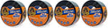 Gorilla All Weather Duct Tape, Black, 1.88" x 25 yd - UV and Temperature Resistant Waterproof Tape for Outdoor Repairs (Pack of 4) - size: 4 - Pack