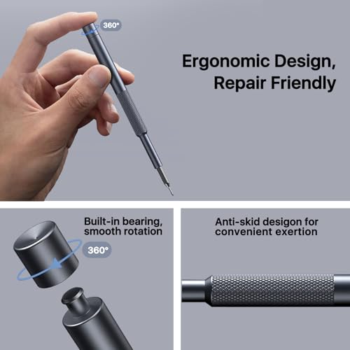 AXTH 37-in-1 Small Precision Screwdriver Set, Stocking Stuffers for Men - style: 37in1