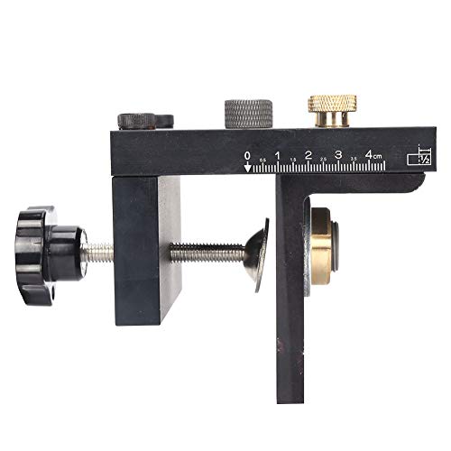 3 in 1 Dowel Jig Drill Kit, with Positioning Clip Woodworking Drilling Locator Hole Puncher Doweling Jig Drilling Guide Kit Adjustable Woodworking Joints Tool