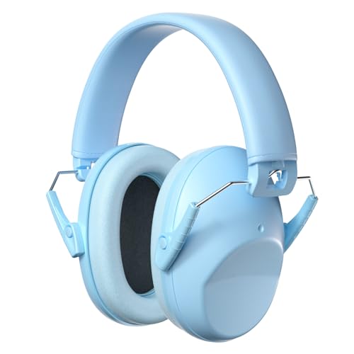 ProCase Kids Noise Cancelling Headphones Ear Hearing Protection, Skyblue - color: Skyblue