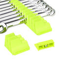 Ernst Manufacturing Wrench Pro - Modular Wrench Organizer for 20 Tools with Magnetic Base (Hi-Viz) Patented - Made in the USA - color: Hi-viz