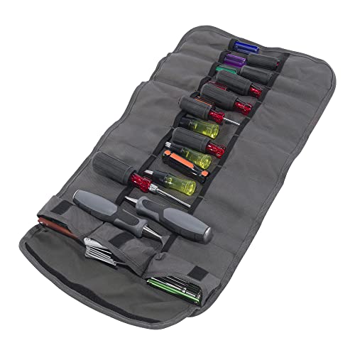 Carhartt Utility Roll Organizer, Durable, Water-Resistant Tool Roll - color: Gray