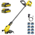 Weed Wacker, 21V Battery Powered Grass Trimmer & Edger 2-in-1