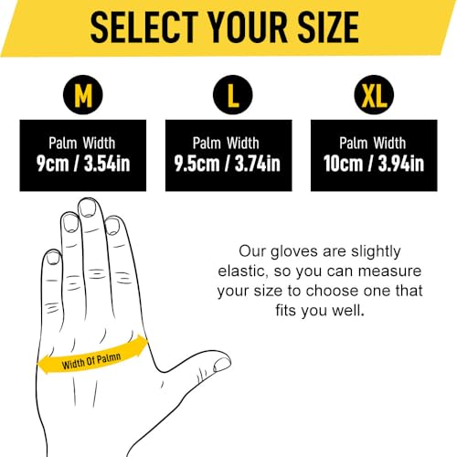12 Pairs ANSI A4 Cut Resistant Work Gloves With Sandy Nitrile Coating, L - size: Large