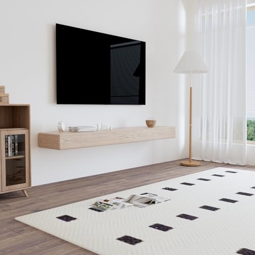 2pcs Large Shelf Brackets Long Floating Shelf Bracket Invisible Floating Shelf Hardware Heavy Duty Floating Mantel Brackets(43"X6"X1.5" Without Tools) - size: 43"X6"X1.5"