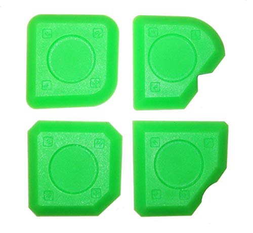 Albion Dispensing Solutions 1158-1 Caulk Slicker Squares 4 Piece Set Polyurethane - size: 1 Count (Pack of 4)