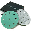 Serious Grit - 5-Inch 9-Hole P100 Grit Sanding Discs - 50 Pack Box - size: 100 Grit