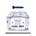 CONFAST 1/4" x 1-1/4" Hex Head Concrete Screw Anchor with Drill Bit for Anchoring to Masonry, Block or Brick (100 per Box) - size: 1/4" x 1-1/4"