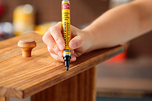Minwax Wood Finish Stain Marker, 1/3 oz | Ebony | 63490 | Pack of 2 - size: Pack of 2 (1/3 oz each)