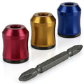 Magnetic Screw Ring Set 3PCS with PH2 S2 Bit, 1/4” Hex Screw Holder for Drill & Power Bits, Removable Magnetic Screwdriver Bit Holder for DIY, Woodworking, Mechanics & Repair