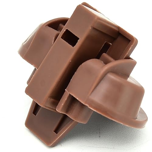Surf Turtle 10 Pack Plastic Center Mount Drawer Track Guide Glides - style: 10 Pack