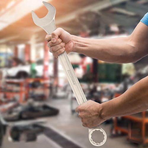OEMTOOLS 8-PC 12 Pt. Metric Jumbo Combination Wrench Set 33mm-50mm - style: 8 piece metric (33-50 millimeter)